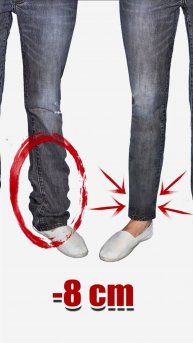 Как подшить джинсы за 5 минут!🧵✂️