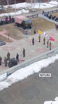 В Сургуте прозвучал полуденный выстрел Залпы при желании можно услышать и увидеть вплоть до 8 мая