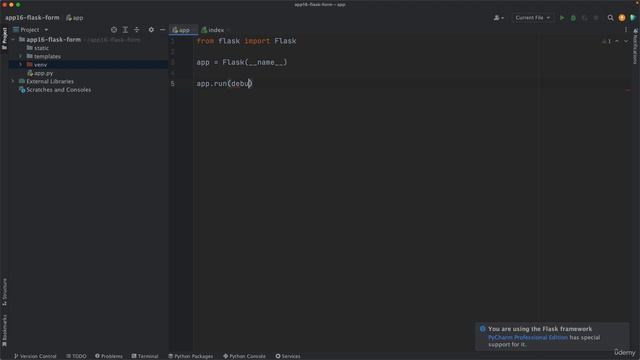 50.003 Creating the App