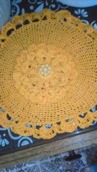 Салфетка крючком #вязаниекрючком #рукоделие #своимируками #салфетка