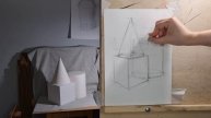 рисунок гипсовых предметов на а4 формате