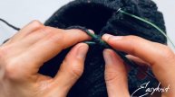 Эластичное закрытие петель спицами // Elasticly close the loops with knitting needles