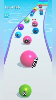 играю в игру ball run 2048 максимальный уровень шара Игры на андроид