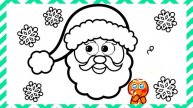 Как Нарисовать Деда Мороза 🎅🎄Santa Claus Drawing, Painting, Coloring for Kids & Toddlers