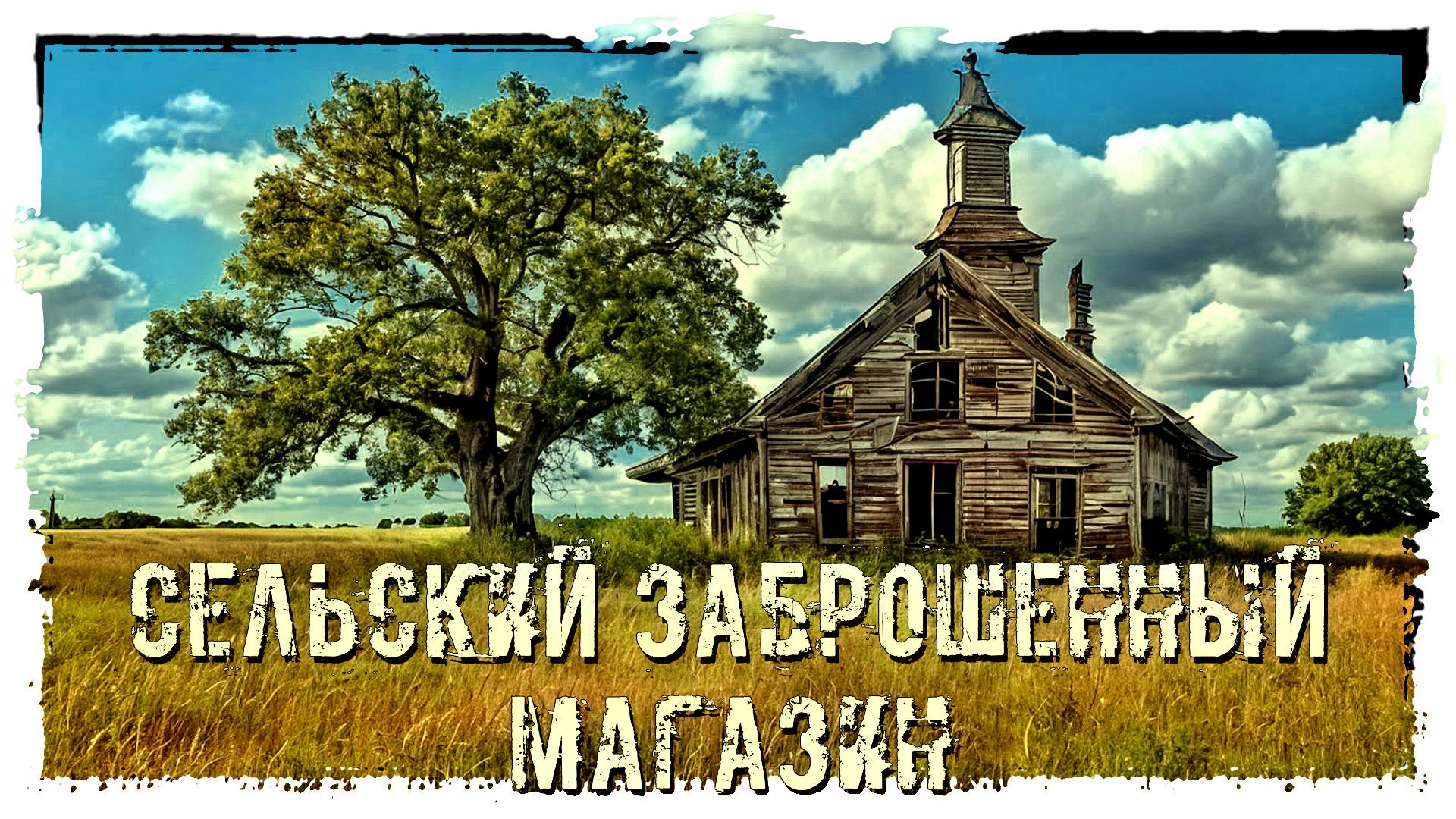 СЕЛЬСКИЙ ЗАБРОШЕННЫЙ МАГАЗИН "аудио рассказ"