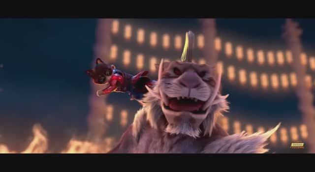 «Кунг-фу кот» мультфильм 2023,трейлер