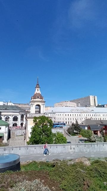 Звон колоколов. Парк Зарядье