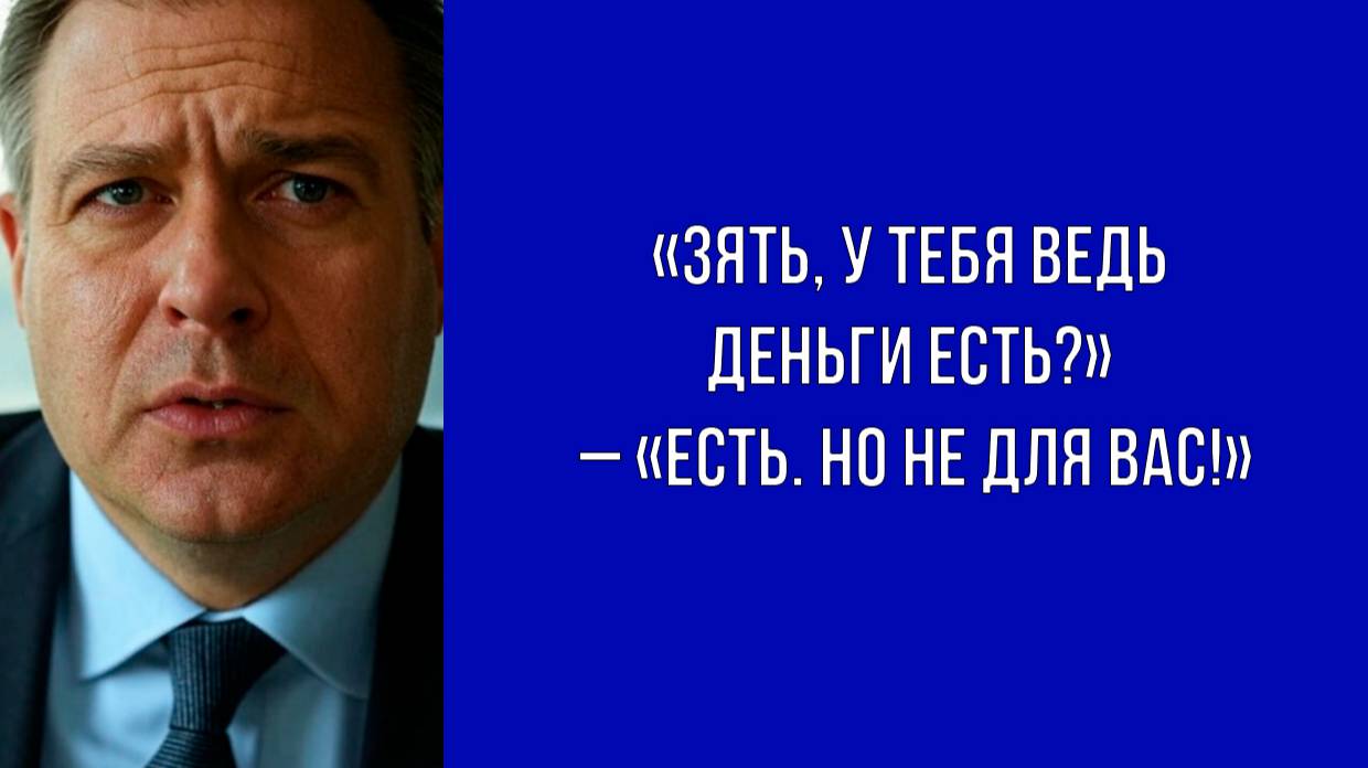 Чужие деньги не раздаются по первому требованию – зять отказался помогать тестю