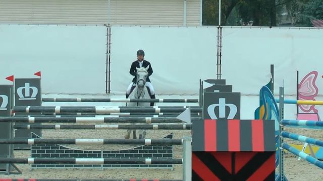 Кёртис. Быков Владимир. 140 см. Конкур в с. Круглик г. Киев КСК "Flying Horse Club". 25.09.2016 г.