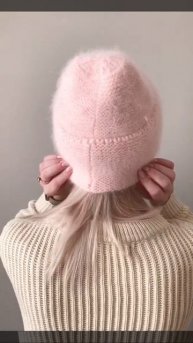 Шапка из ангоры enjoyfur official store