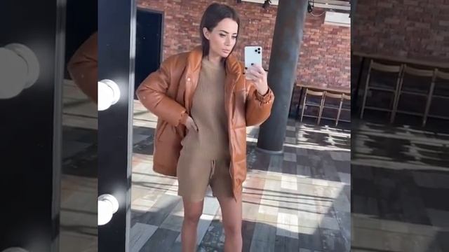 Вязаный костюм свободная кофта и шорты Modnica shop