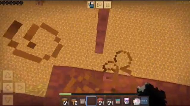 Прохожу паркур, над лавой. Челендж Minecraft