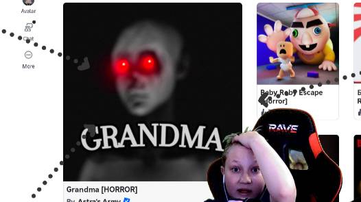 ИГРАЮ С ПОДРУГОЙ В Grandma HORROR В РОБЛОКСЕ