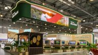 Стенд ABU DHABI на выставке Mitt 2025.