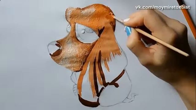 Дети рисуем пальцами