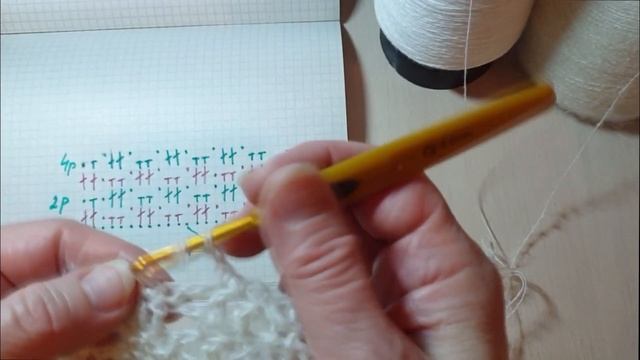 Узоры крючком №19 и 20 и вещи,связанные на основе данного узора