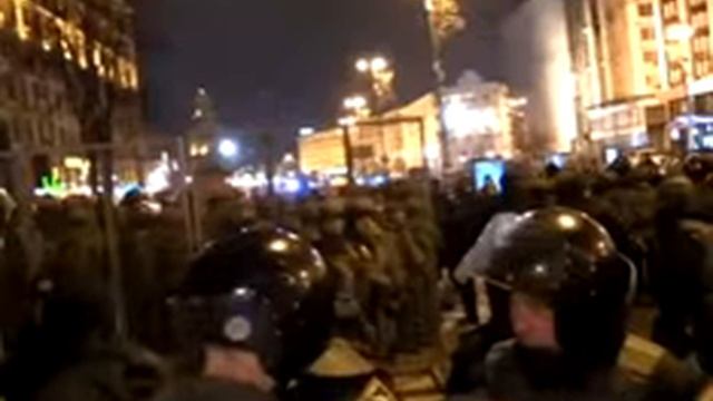 На Новости! Майдане тоже столкновения, есть задержанные и пострадавшие