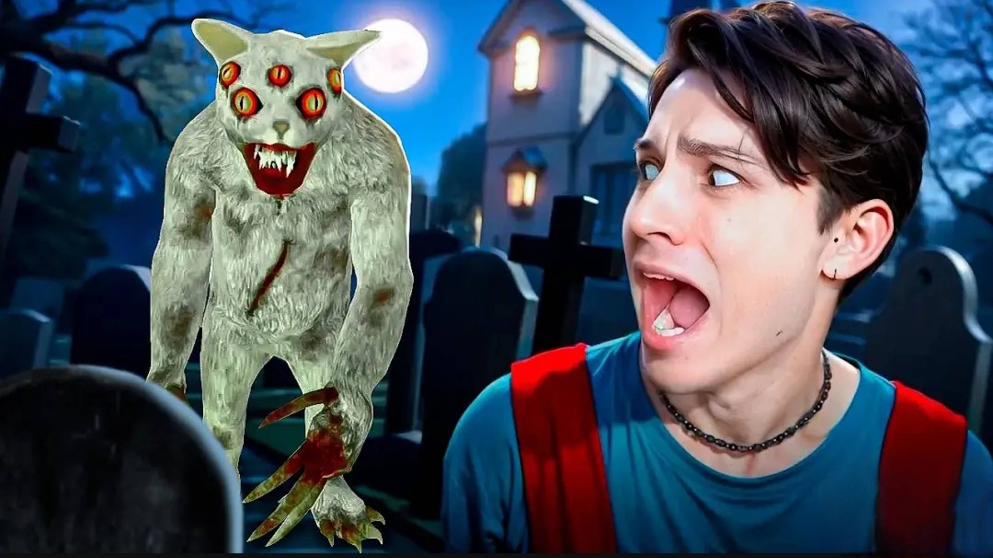 КОТ ИЗ АДА ХОЧЕТ МЯСА!😱 СБЕЖАЛ ОТ КОТИКА В CAT FRED EVIL PET😭