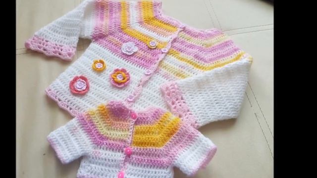 Вязание Кофточек для Девочек Крючком - видео-модели 2019 / Knitting Sweaters for Girls Crochet vide