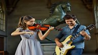 Violin and electric guitar metal music 49