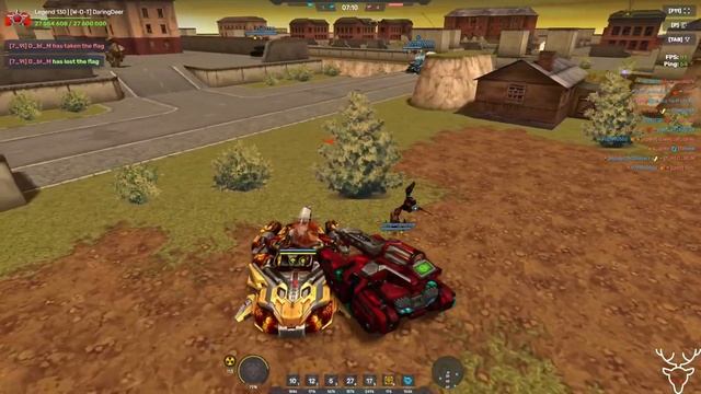 Freeze Jammer & Rico Helios/Paladin/Trickster on Dusseldorf CTF | Tanki Online | танки Онлайн