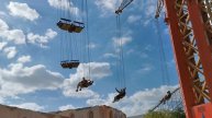 Самая высокая в мире карусель в парке развлечений Bollywood Parks в Дубае
