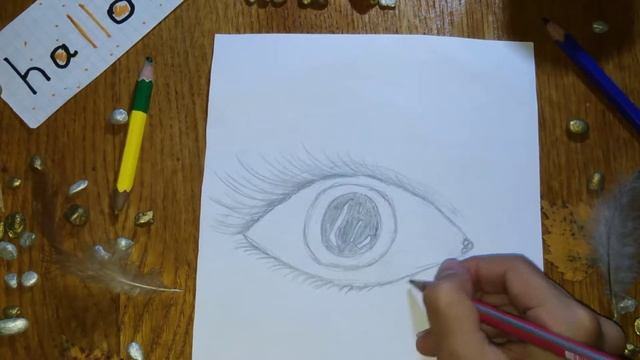 Як намалювати око👁️