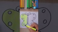Draw a picture of a butterfly...Нарисуй бабочку...E kaha kiʻi o ka pepeke.