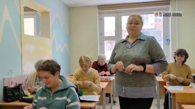 Студия вязания для «долголетов» Кунцева
