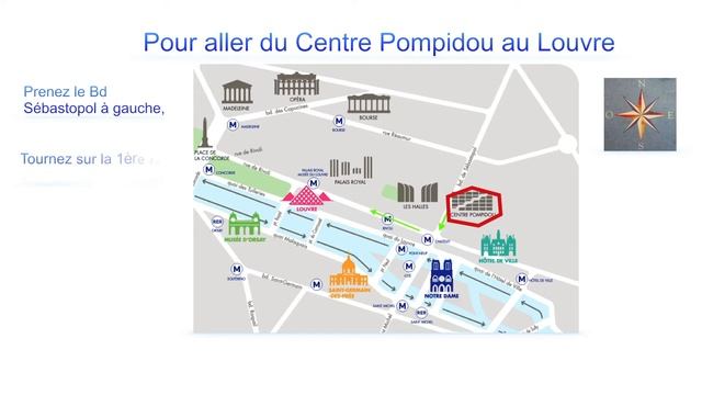 Pour aller à la Tour Eiffel. Demander son chemin en français. Vocabulaire. A1, FLE, DELF, DALF