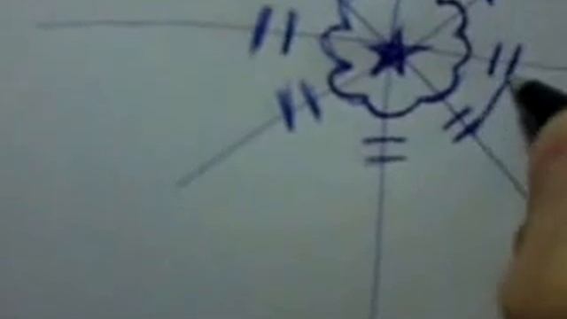 рисуем снежинку