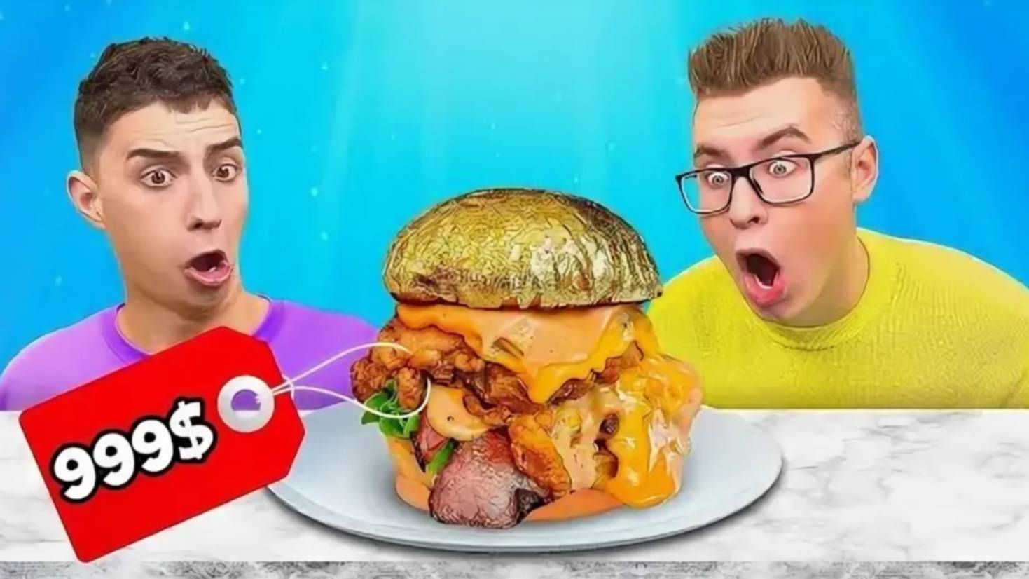 ПРОБУЕМ САМУЮ ДОРОГУЮ ЕДУ В МИРЕ ЧЕЛЛЕНДЖ!