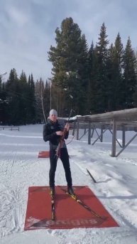 Лыжник Устюгов пробует силы в биатлоне 🎯