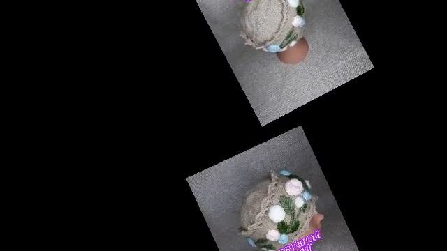 Обалденная шапка спицами.