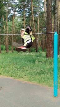 Лыжные гонки УТС Зенковский парк июнь 2022 #shorts Часть 484