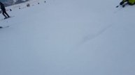 Спуск в Букавеле10/01/18, трасса 2а, с падением.