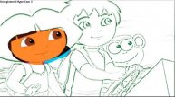 DORA the Explorer 🍒🍒🍒Coloring Pages #180🎨😃 💖Даша Путешественница Следопыт Раскраска 💖😃💖#180