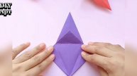 Журавлик из бумаги оригами своими руками. DIY
Арт