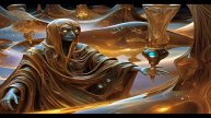 Vortex Walker of the Glass Sands _ AI-Generated Video 416