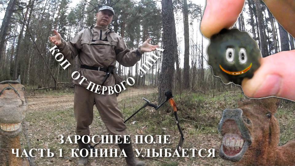КОП ОТ ПЕРВОГО ЛИЦА   ЗАРОСШЕЕ ПОЛЕ часть 1