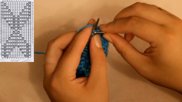 Школа вязания. АЖУРНЫЙ УЗОР ДЛЯ КОФТОЧКИ + ТАБЛИЦА