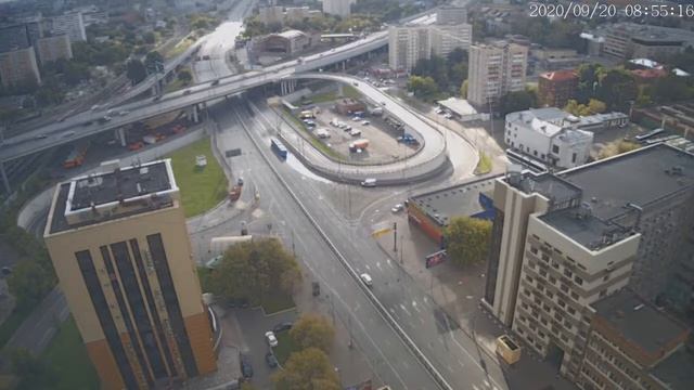 Москва - Нижегородская улица - веб камера 20.09.2020, 05:55