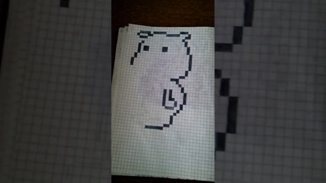 Мои рисунки по клеточкам #2!