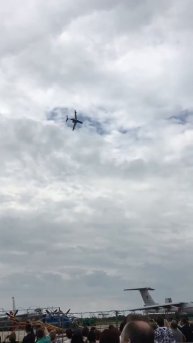 АНТК им. Бериева. Демонстрационный полет Бе-200ЧС