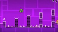 Прошёл 1-й уровень в GEOMETRY Dash 😲 и это трудно!