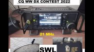 SWL. CQ WW DX Contest. Band 21 MHz. Обзор