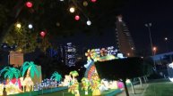 Красивые инсталляции в Dubai Garden Glow, г. Дубай