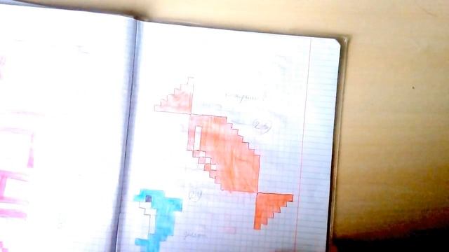 Мои рисунки по клеточкам :)