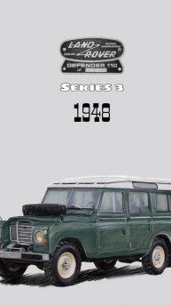 Самая надежная модель Land Rover - Land Rover Series 3 1948!
