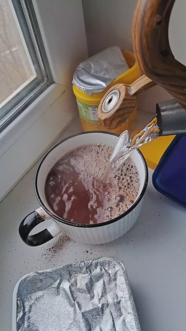 идея вкусного утреннего напитка 🤗